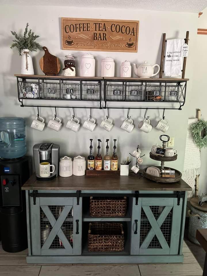 Coffee Bar Unit Ideas